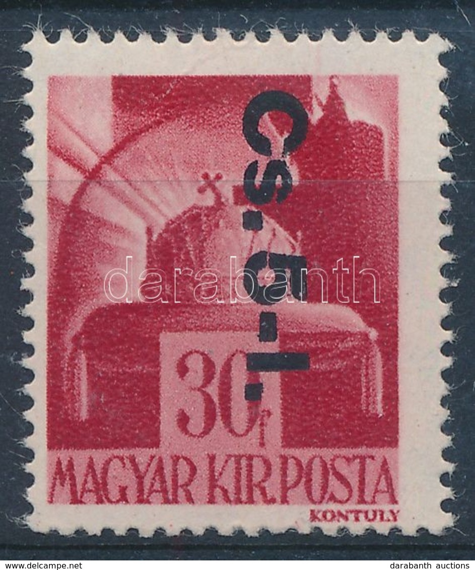 ** 1946 Betűs Cs. 5-I. Visszavont Csomagbélyeg (8.000) - Other & Unclassified