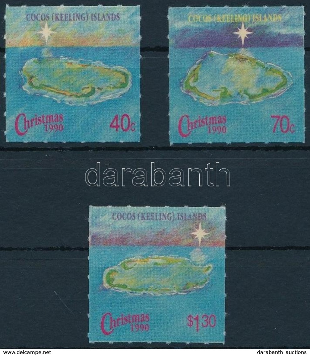 ** 1990 Karácsony Sor,
Christmas Set
Mi 237-239 - Other & Unclassified