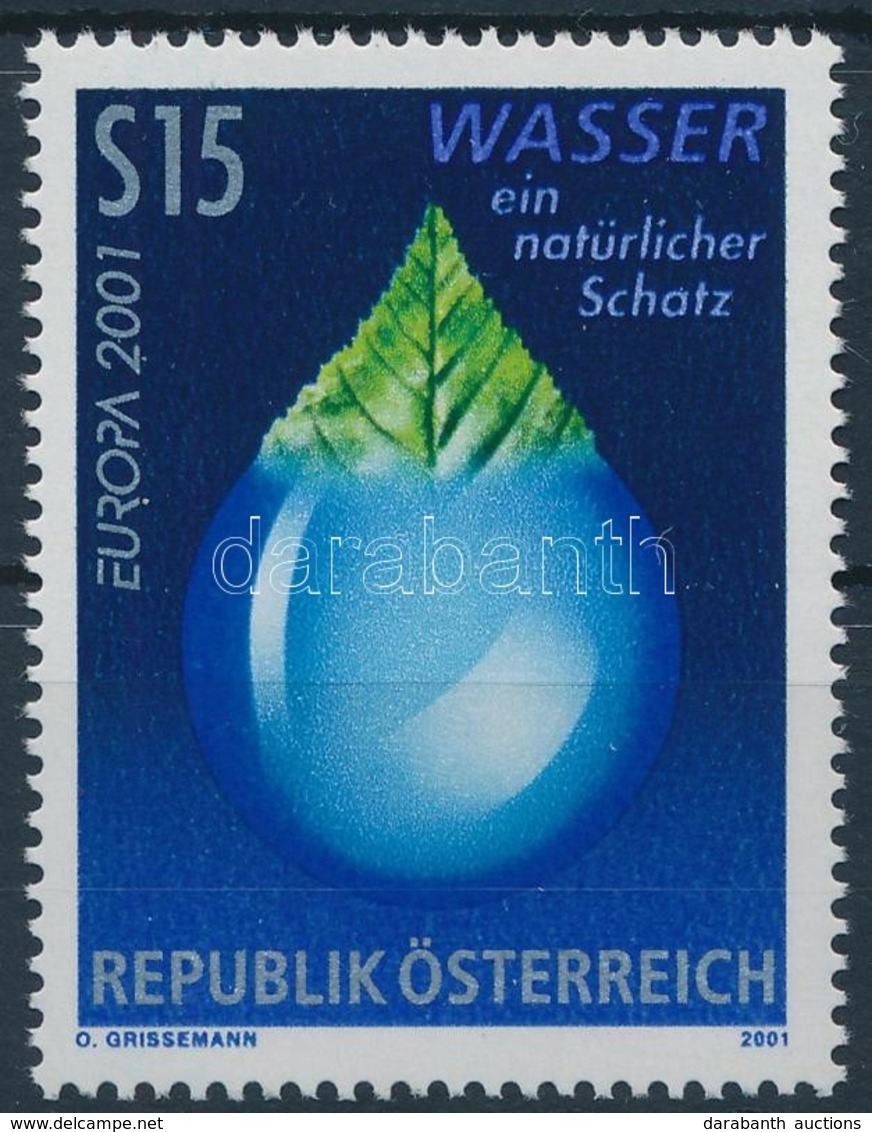 ** 2001 Europa CEPT Víz Bélyeg,
Europa CEPT Water Stamp
Mi 2344 - Altri & Non Classificati