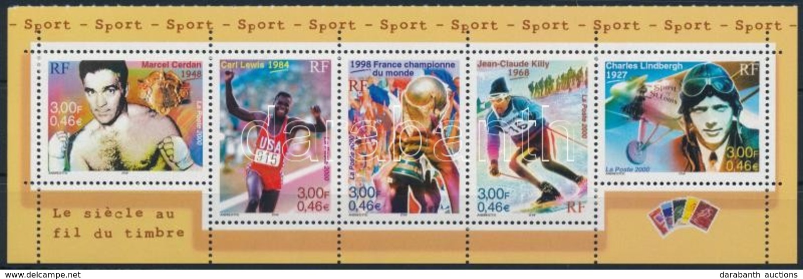 ** 2000 Sport ötöscsík,
Sport Stripe Of 5
Mi 3453-3457 - Sonstige & Ohne Zuordnung