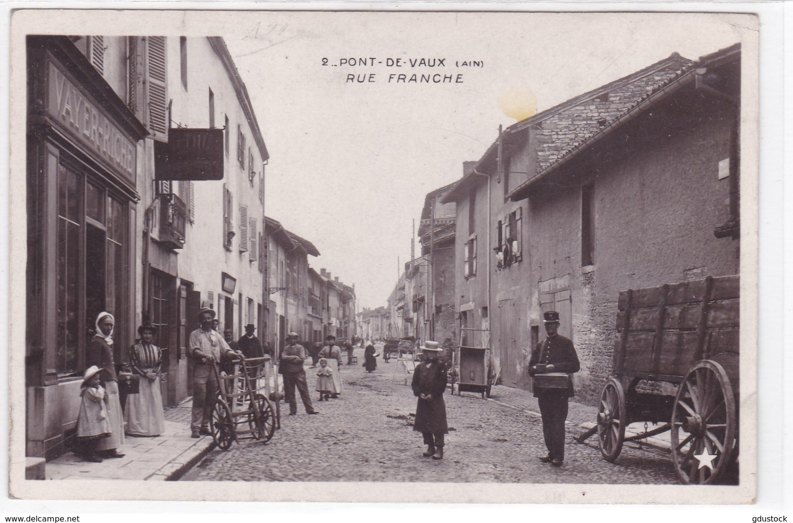 Ain - Pont-de-Vaux - Rue Franche - Pont-de-Vaux