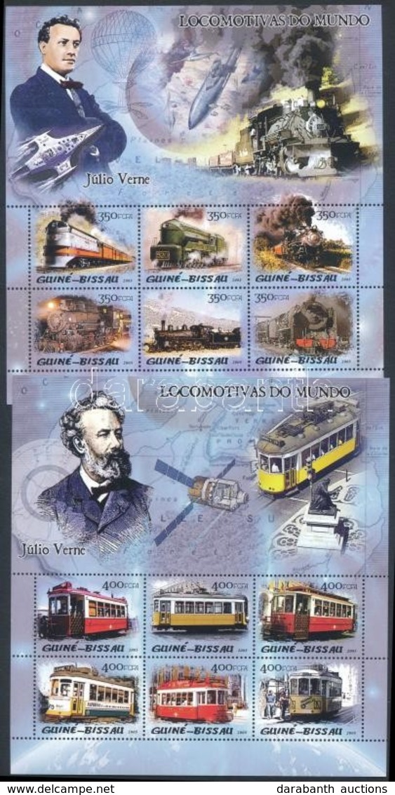 ** 2005 Jules Verne; Vonatok Kisívsor Mi 3016-3033 - Sonstige & Ohne Zuordnung