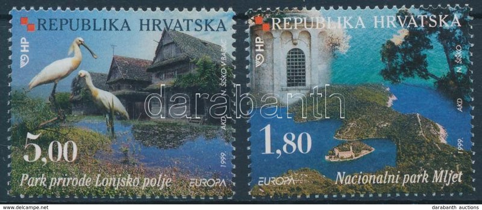 ** 1999 Europa CEPT Természet Sor,
Europa CEPT Nature Set
Mi 498-499 - Other & Unclassified