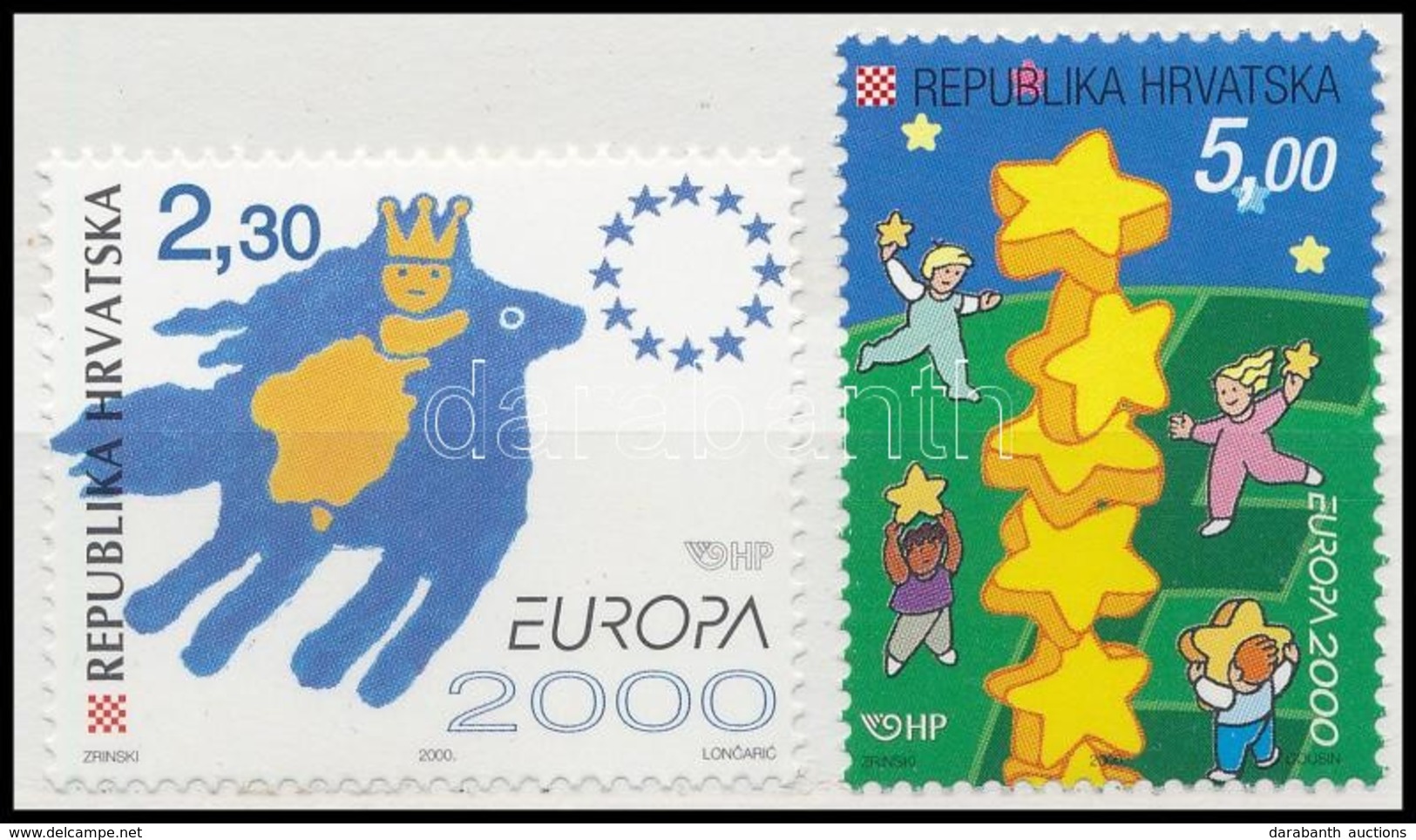 ** 2000 Europa CEPT Sor,
Europa CEPT Set
Mi 544-545 - Other & Unclassified