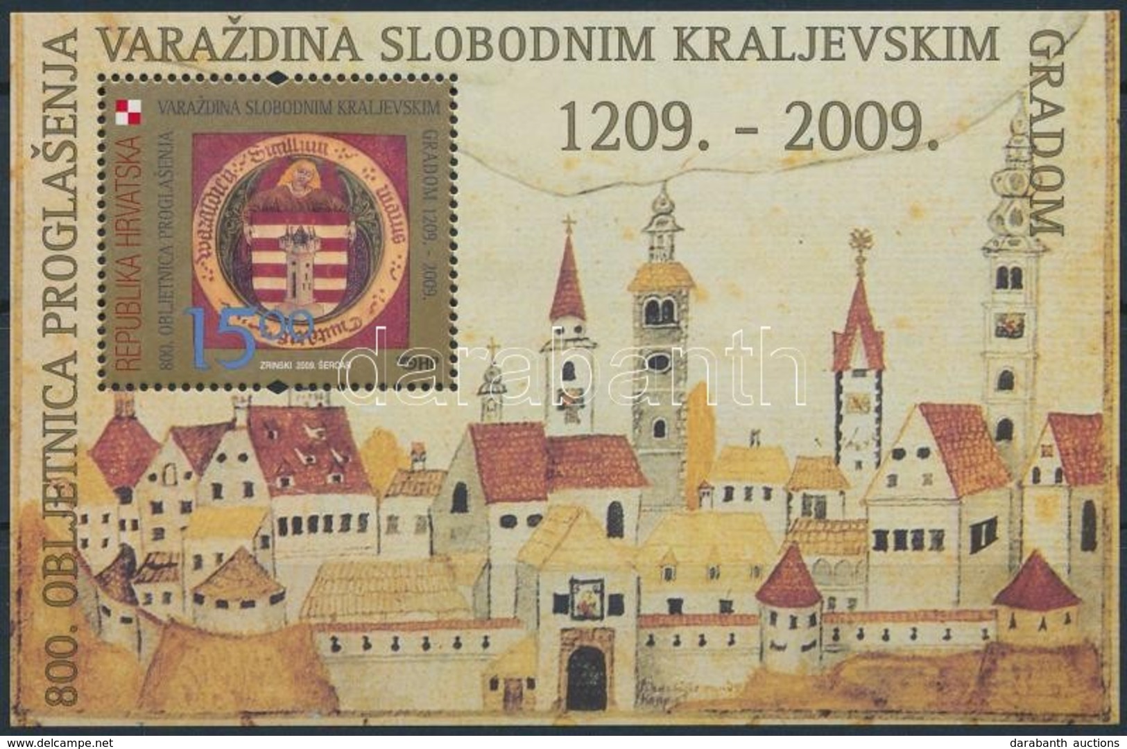 ** 2009 Varasd Block,
Varaždin Block
Mi 35 - Other & Unclassified