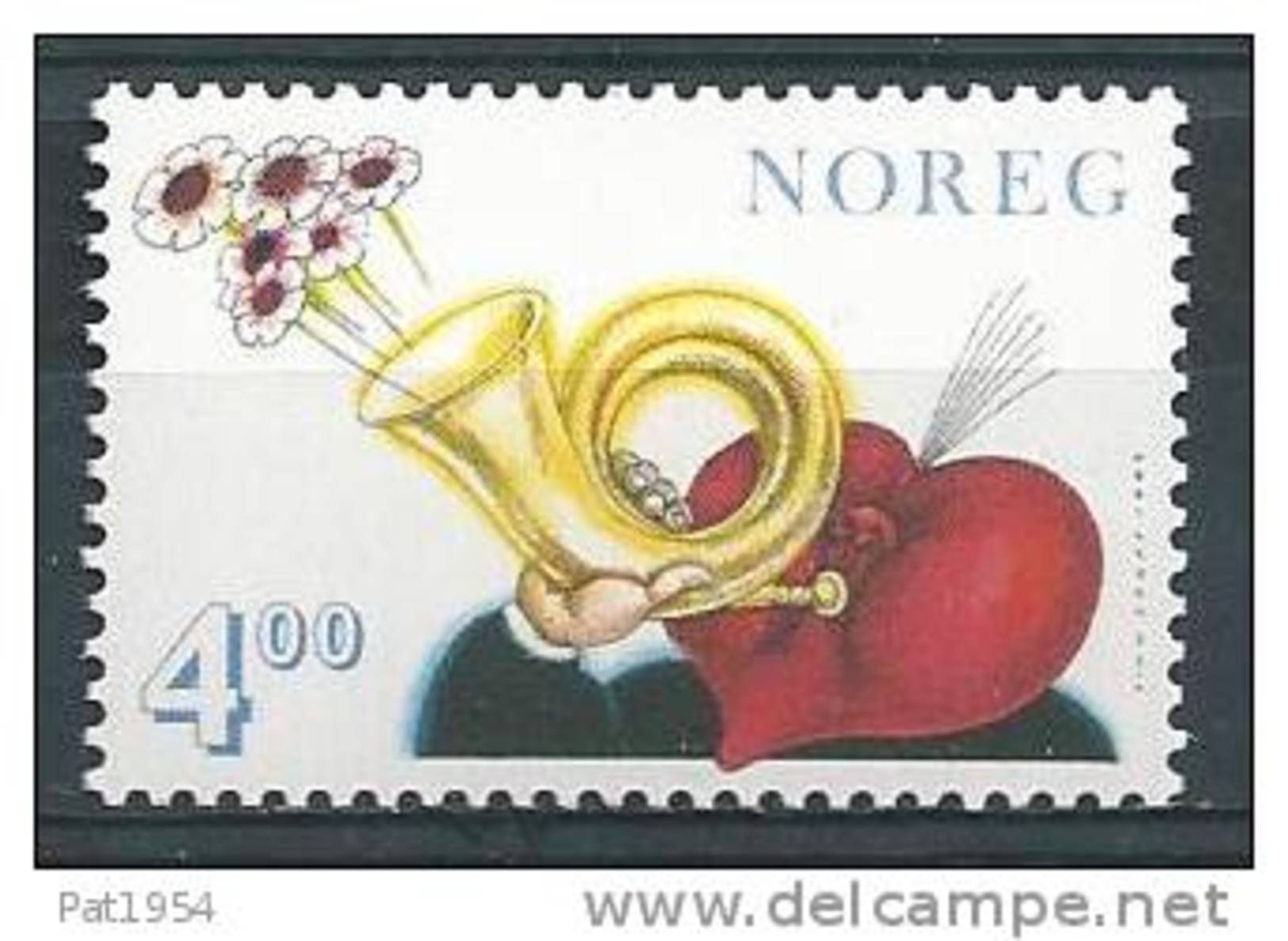 Norvège 1999 N°1263  Timbre Neuf** Saint Valentin - Unused Stamps