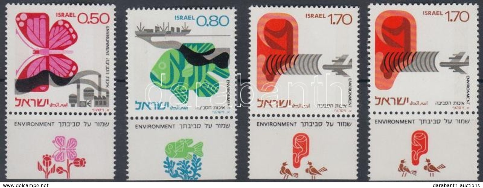 ** 1975 Környezetvédelem Tabos Sor Mi 656-658 A + 658C - Altri & Non Classificati