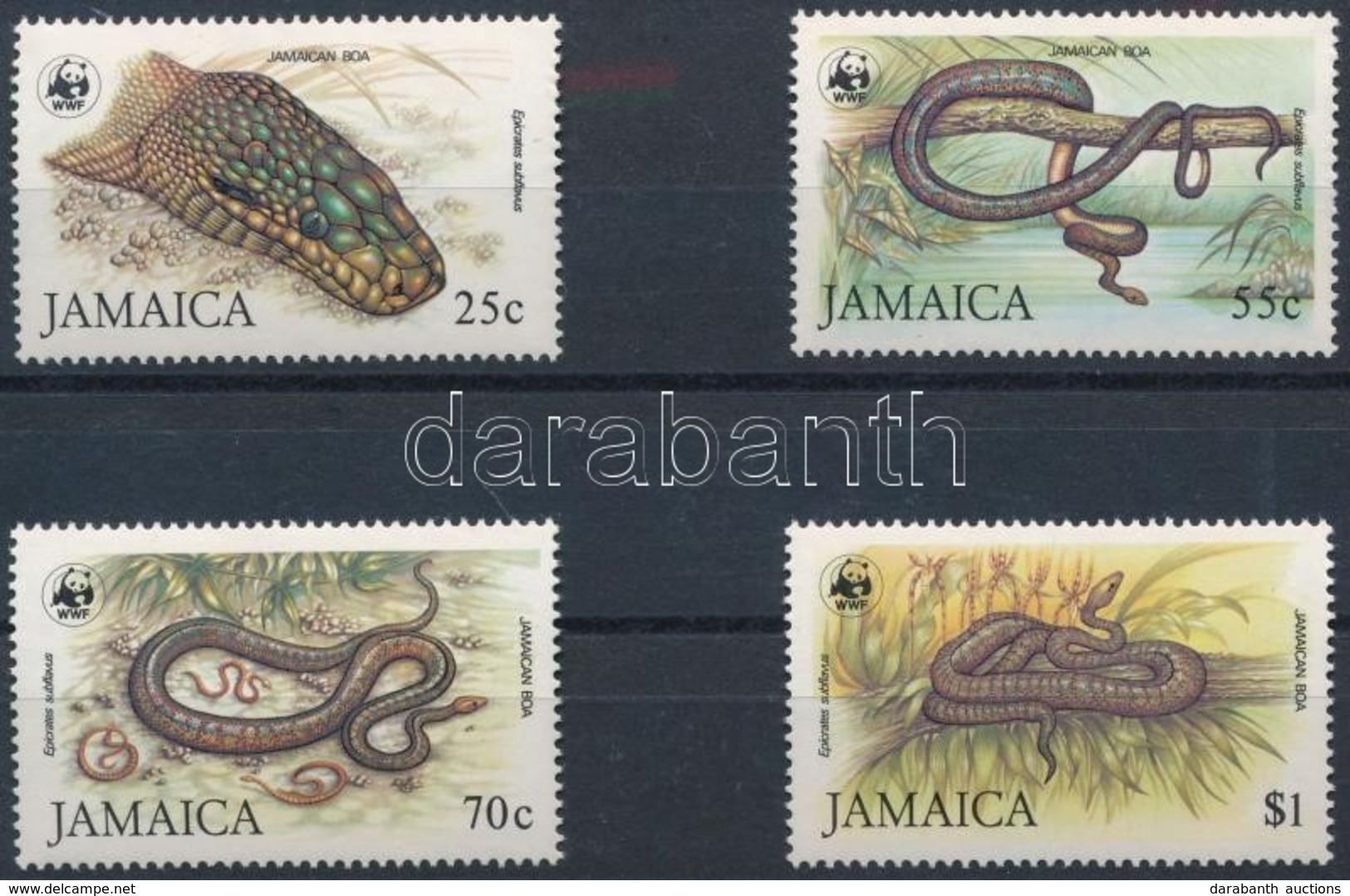 ** 1984 WWF: Boa Sor Mi 591-594 I - Other & Unclassified