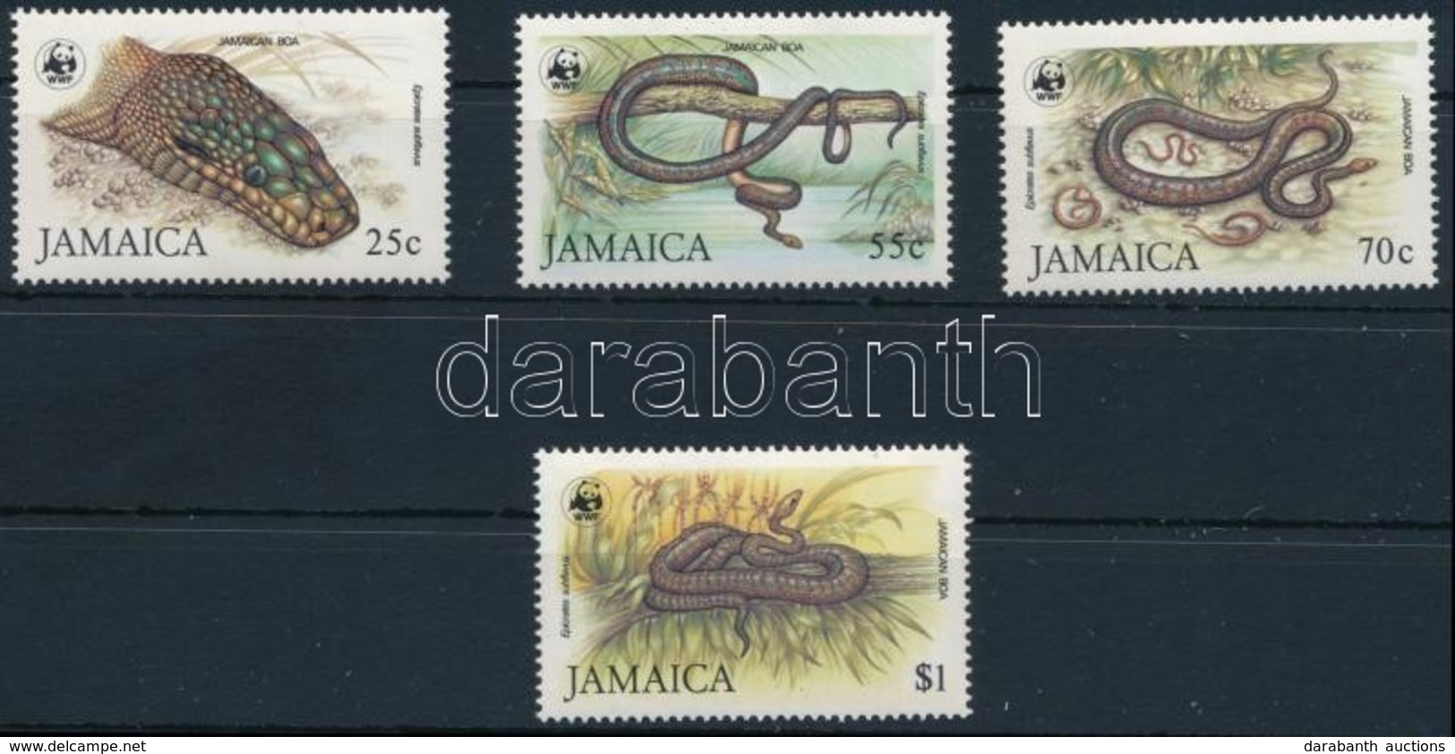 ** 1984 WWF: Jamaikai Boa Sor Mi 591-594 - Other & Unclassified