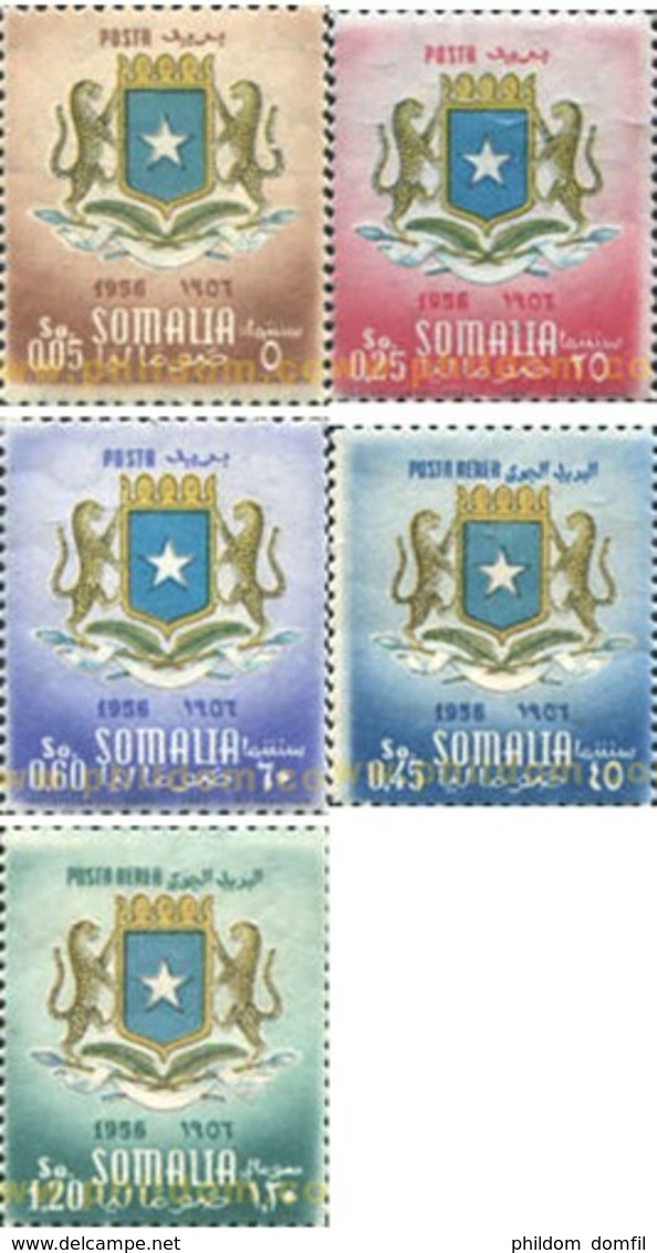 Ref. 174012 * MNH * - ITALIAN SOMALIA. 1957. INSTITUCION DEL EMBLEMA DE SOMALIA - Other & Unclassified