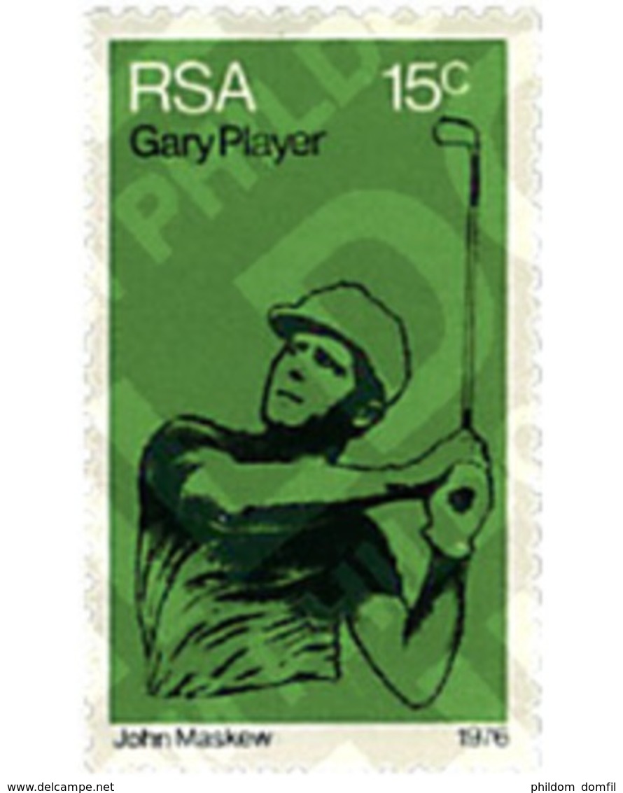 Ref. 47956 * MNH * - SOUTH AFRICA. 1976. GARY PLAYER . GARY PLAYER - Golf