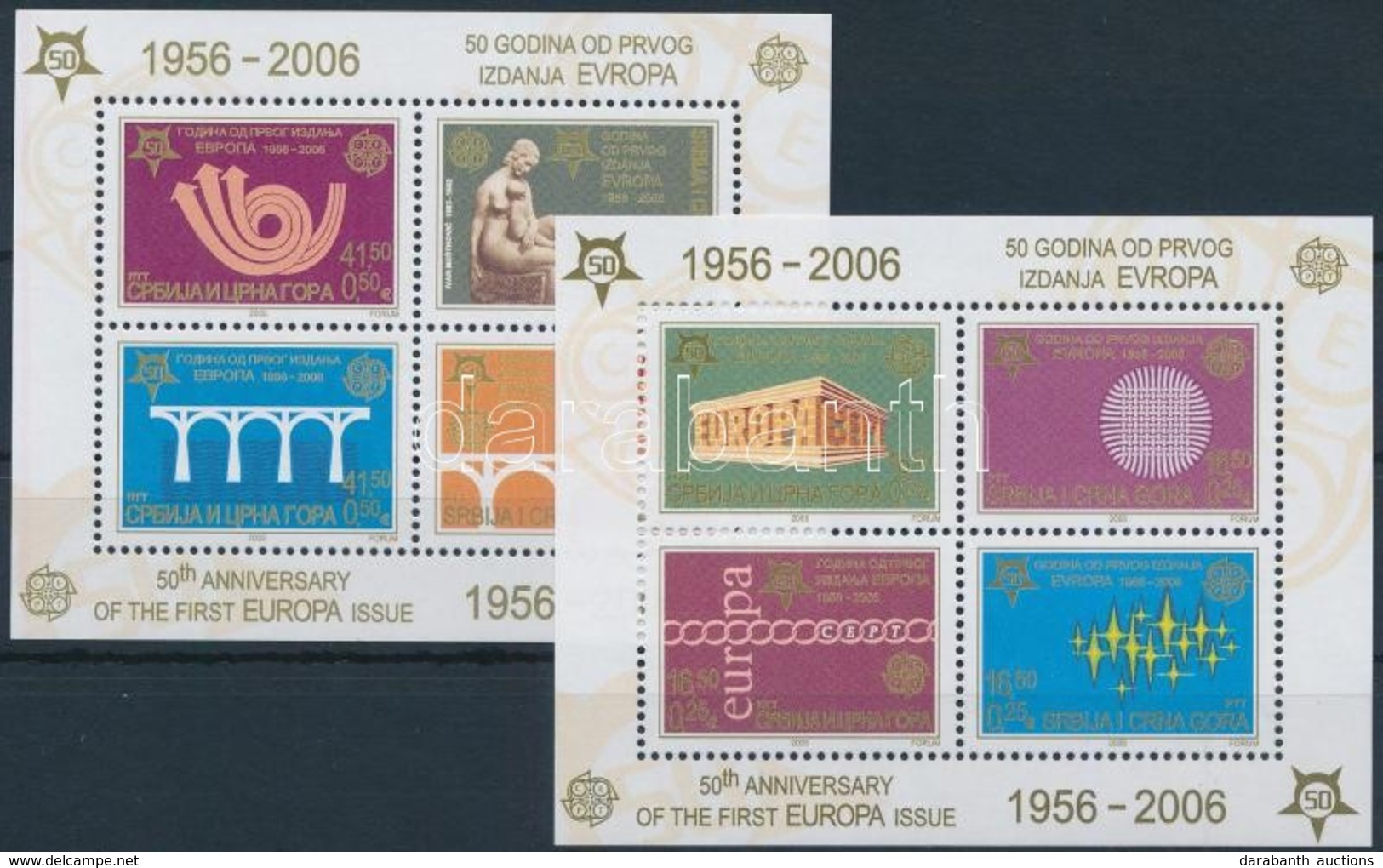 ** 2005 Europa CEPT Blokksor,
Europa CEPT Blockset
Mi 59-60 - Autres & Non Classés