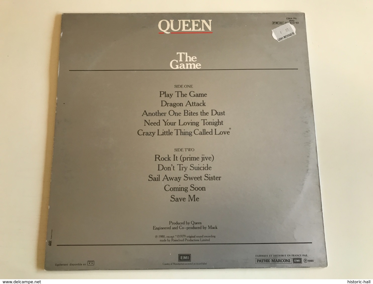 QUEEN « the Game » LP French Press - Rock