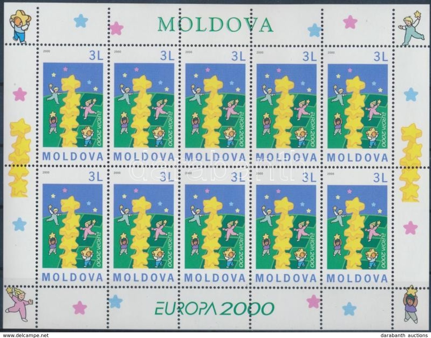 ** 2000 Europa CEPT Európa Kisív Mi 363 - Otros & Sin Clasificación