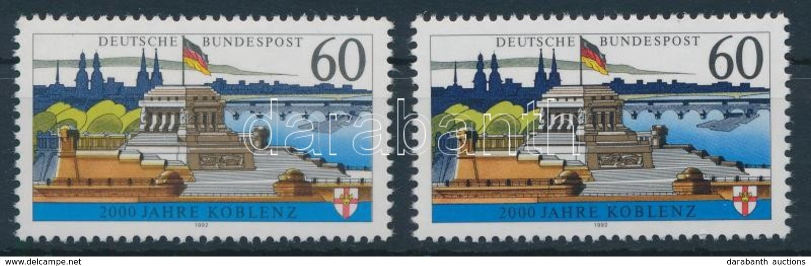 ** 1992 Kobelnz Sor,
Kobelnz Set
Mi 1583 X+y - Sonstige & Ohne Zuordnung