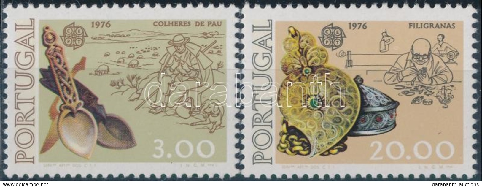 ** 1976 Europa CEPT Sor Mi 1311-1314 - Sonstige & Ohne Zuordnung