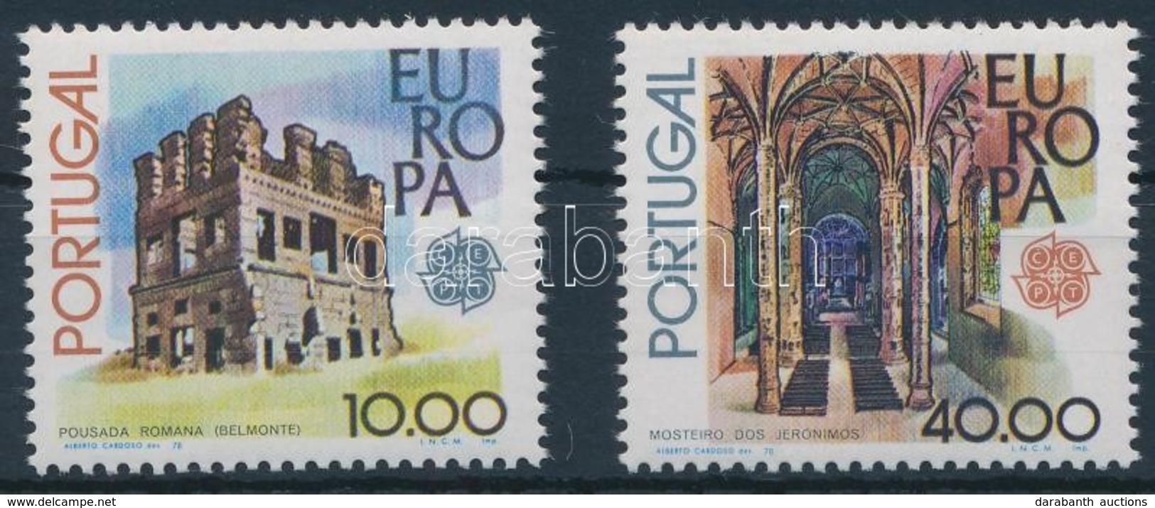 ** 1978 Europa CEPT Sor,
Europa CEPT Set
Mi 1403-1404 - Otros & Sin Clasificación