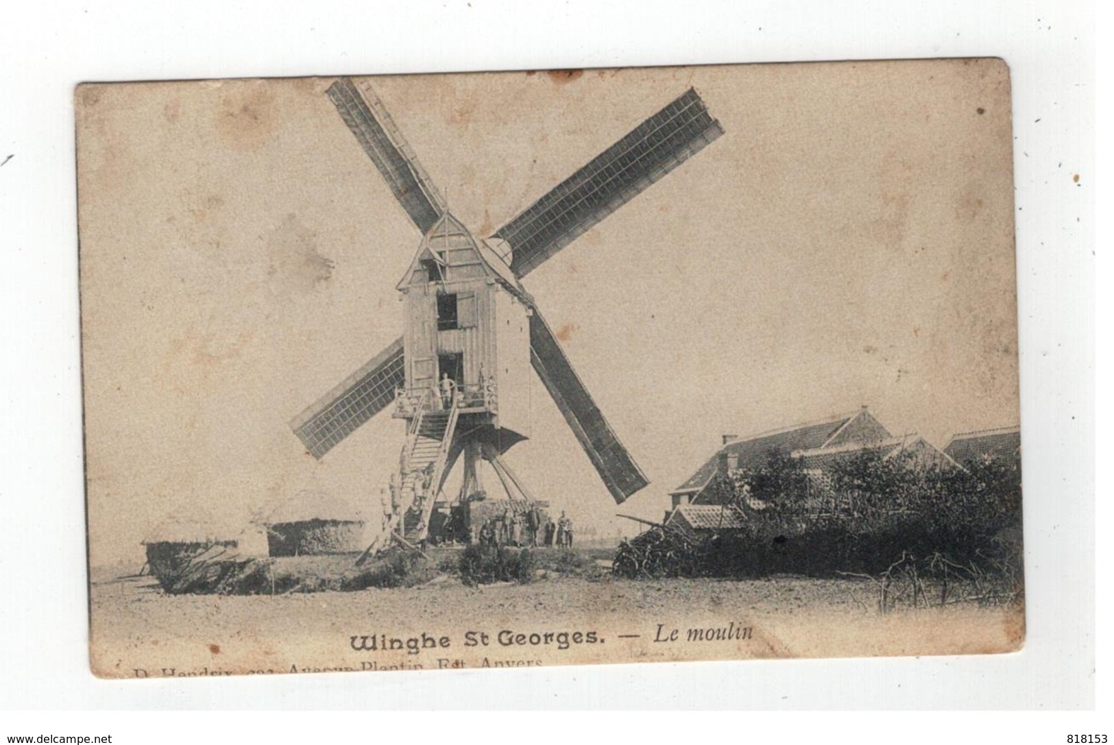 Tielt-Winge  Winghe St Georges  -  Le Moulin 1907 - Tielt-Winge