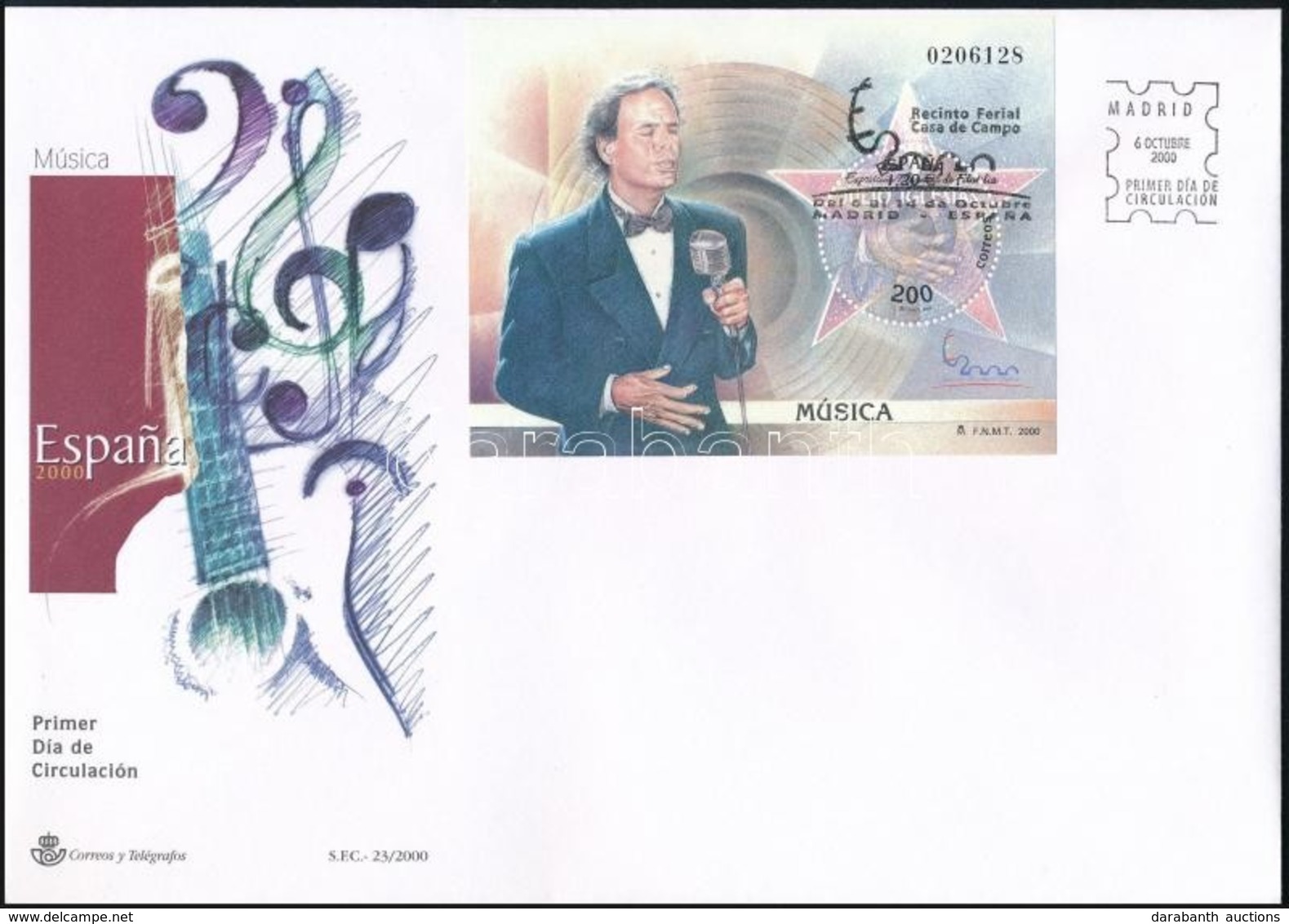 2000 Bélyegkiállítás; Híres Emberek Blokksor Mi 86-96 11 Db FDC-n - Other & Unclassified