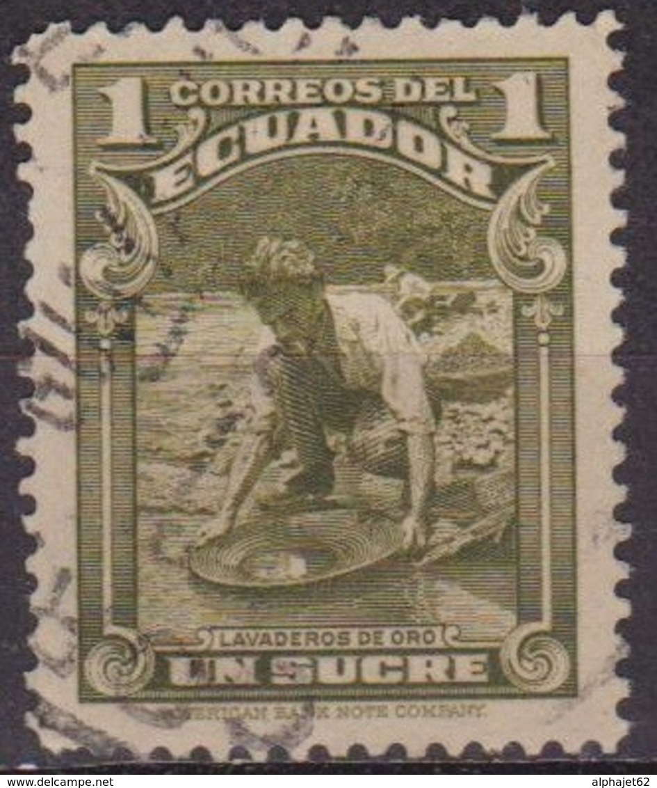 Roches Et Minéraux - EQUATEUR - Chercheur D'or - N° 357 - 1937 - Equateur