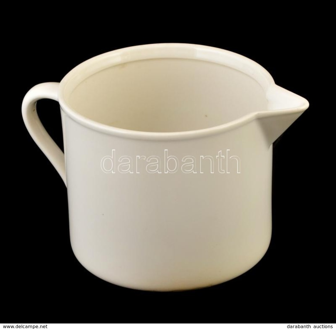 Feuersizg Jelzett Porcelán Patikai Főzőedény. Hibátlan D:17 Cm, M: 14 Cm - Other & Unclassified