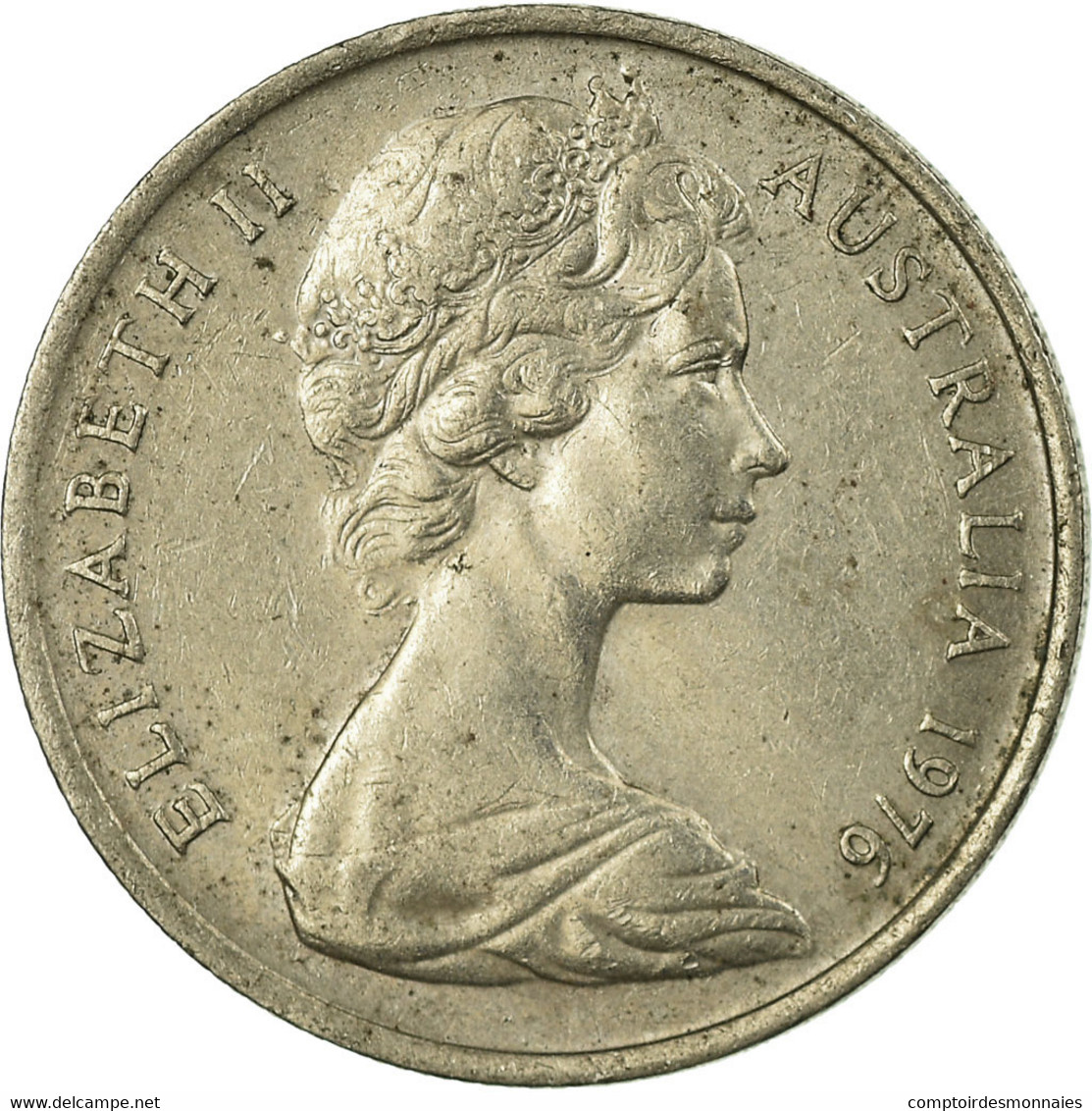 Monnaie, Australie, Elizabeth II, 5 Cents, 1976, TTB, Copper-nickel, KM:64 - 5 Cents