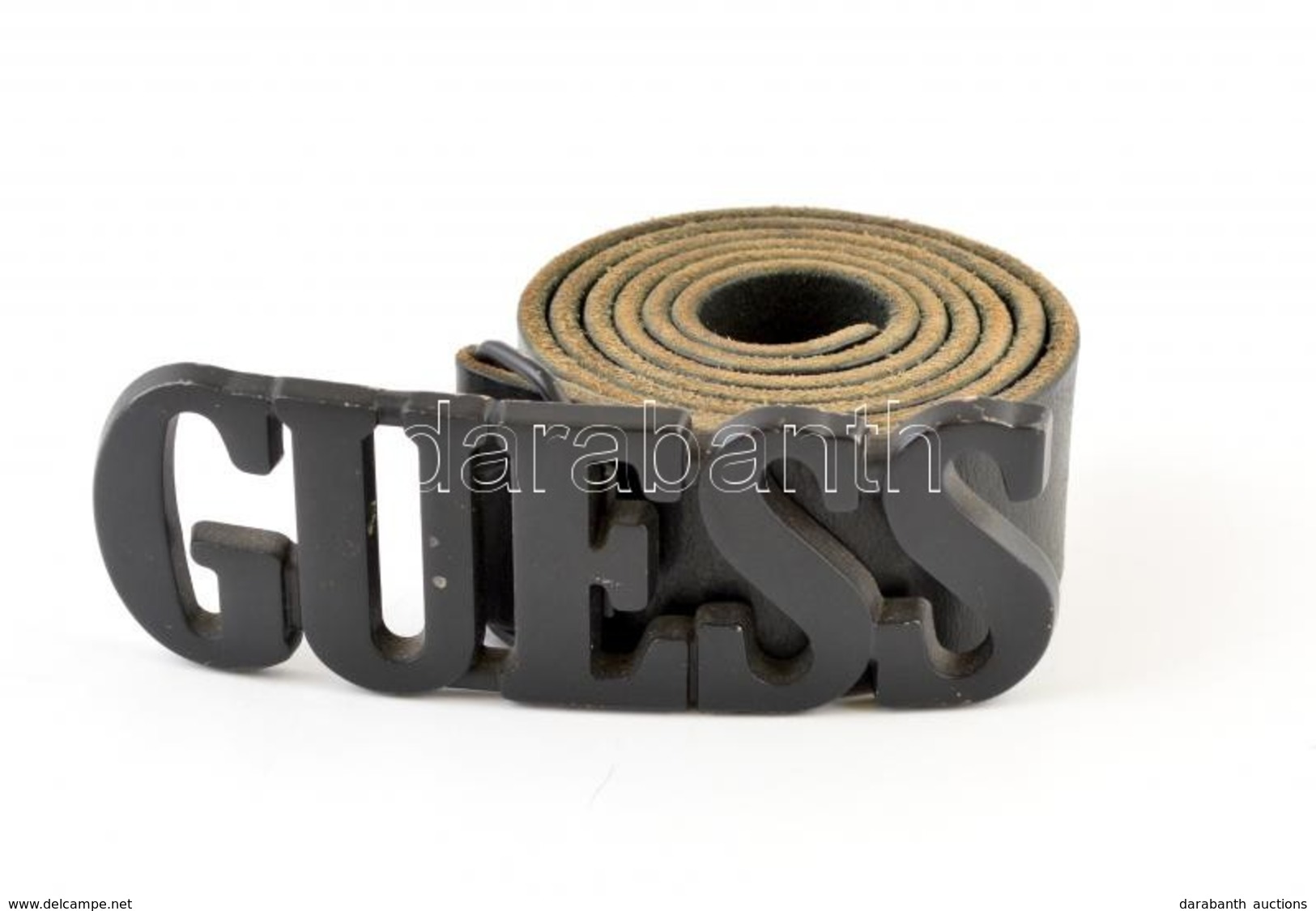 'Guess' Fém Csatos Bőrszíj, H: 106,5 Cm - Autres & Non Classés