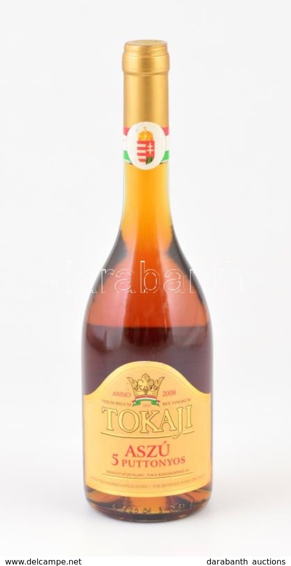 2008 5 Puttonyos Tokaji Aszú, Palackozva: Tolcsva, 0,5 L - Other & Unclassified