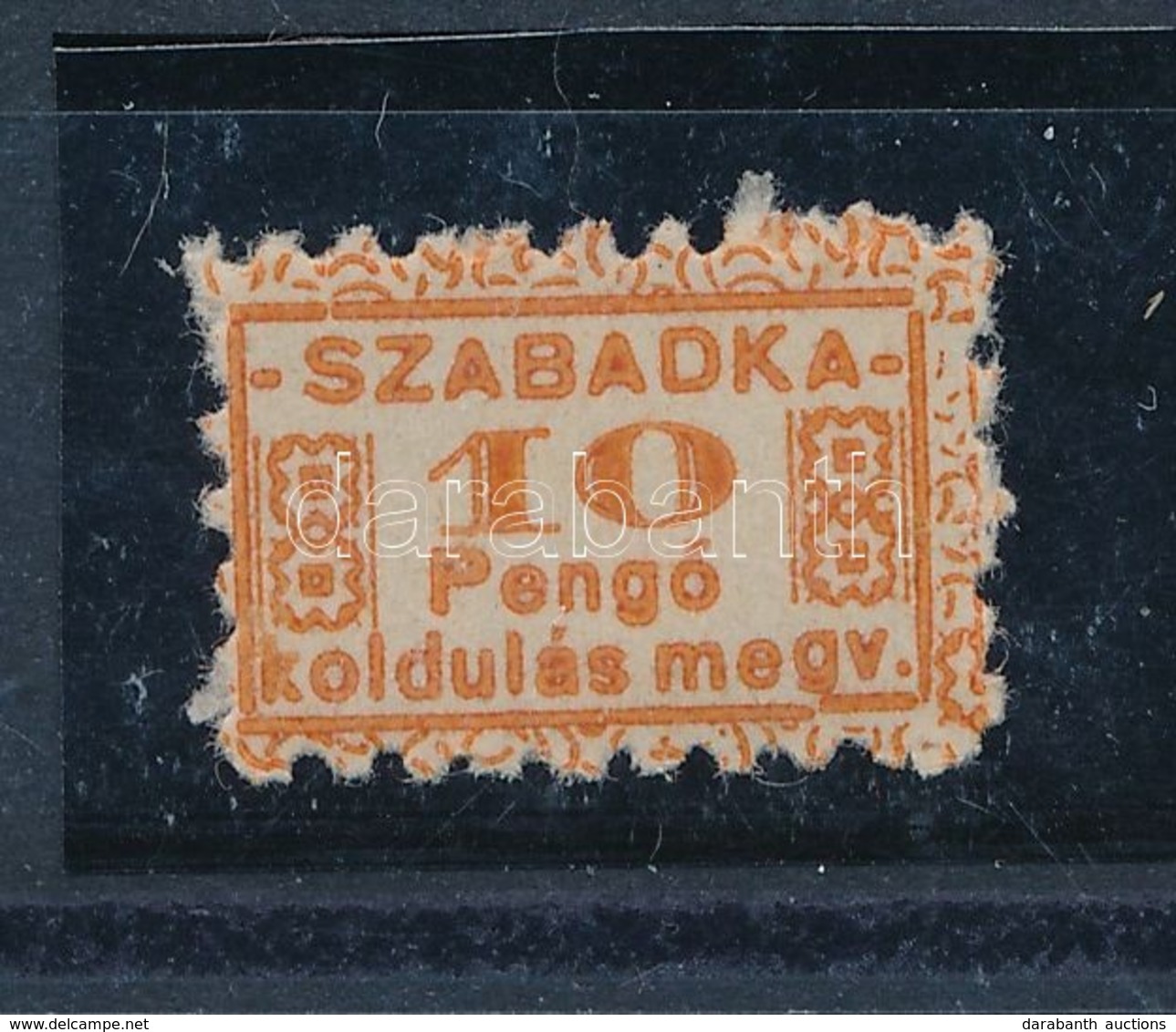 1940 Szabadka 10P Koldulás Megv. - Sin Clasificación