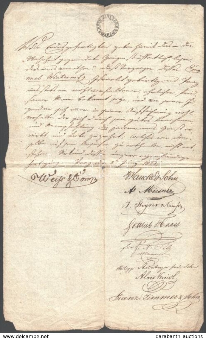 1821 Okmány 15kr Szignettával - Unclassified