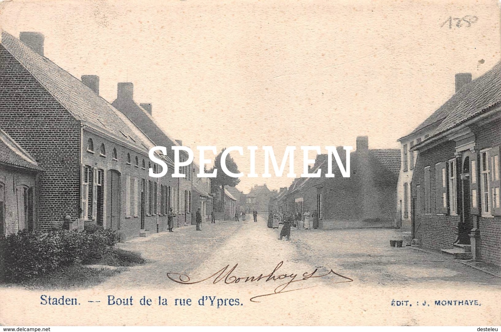 Bout De La Rue D'Ypres - Staden - Staden