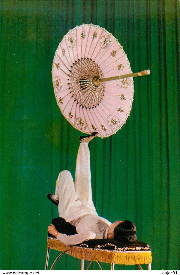 Corée du Nord - Spectacle - Cirques - Pyongyang - 16 cartes avec pochette sur le cirque - Semi moderne grand format