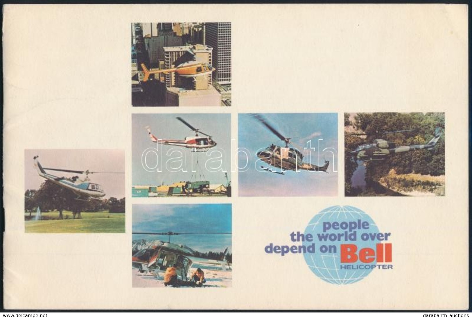 Bell Helicopter - Helikopter Katalógus, Közte Sok Katonaival - Other & Unclassified