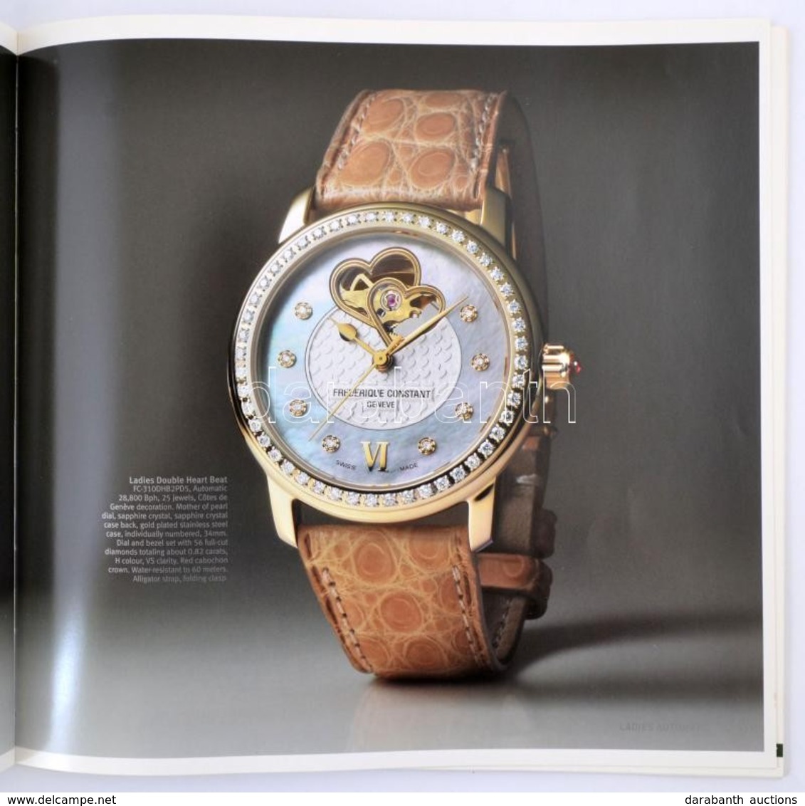 Frederique Constant órakatalógus, 2006. Papírkötésben, Jó állapotban. - Unclassified