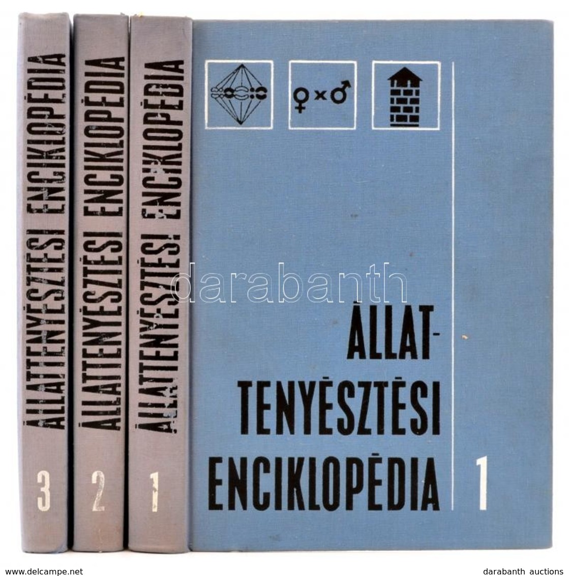 Állattenyésztési Enciklopédia I-III. Kötet. Szerk.: Dr. Horn Artúr- Bp., 1971, Mezőgazdasági. Ötödik, átdolgozott Kiadás - Sin Clasificación