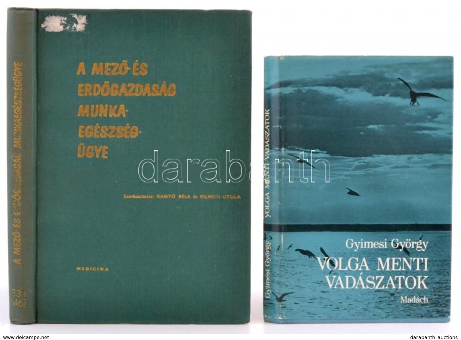 Gyimesi György: Volga Menti Vadászatok. Pozsony,1985,Madách. Kiadói Egészvászon-kötés, Kiadói Papír Védőborítóban. + A M - Unclassified