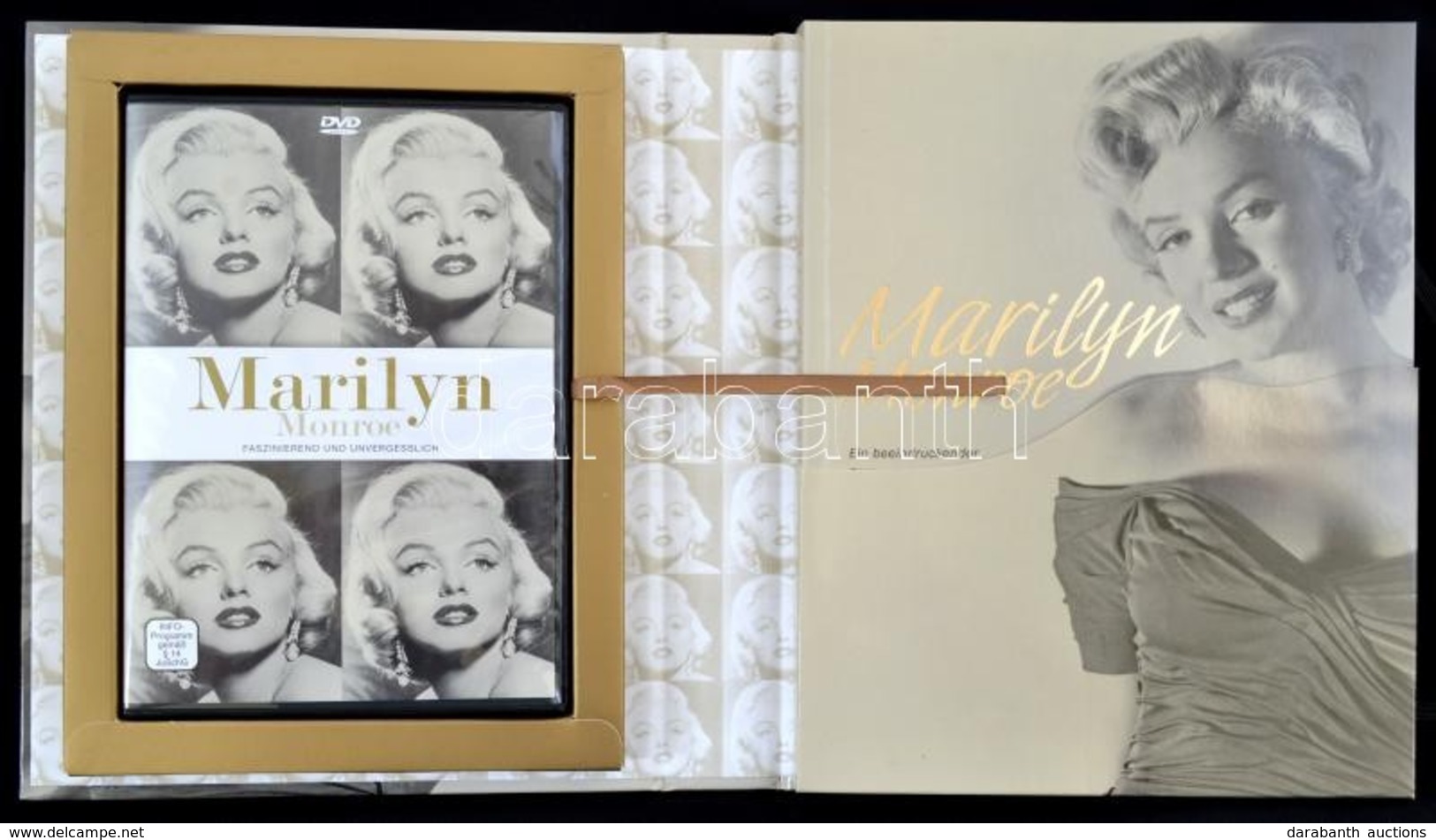 Marie Clayton: Marilyn Monroe. Köln, é.n., Parragon. Német Nyelven. Gazdag Fekete-fehér Képanyaggal Illusztrált. Kiadói  - Ohne Zuordnung