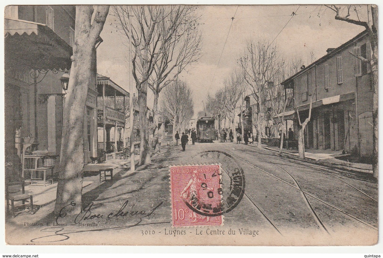 13 - Luynes - Le Centre Du Village - 1906 - Luynes