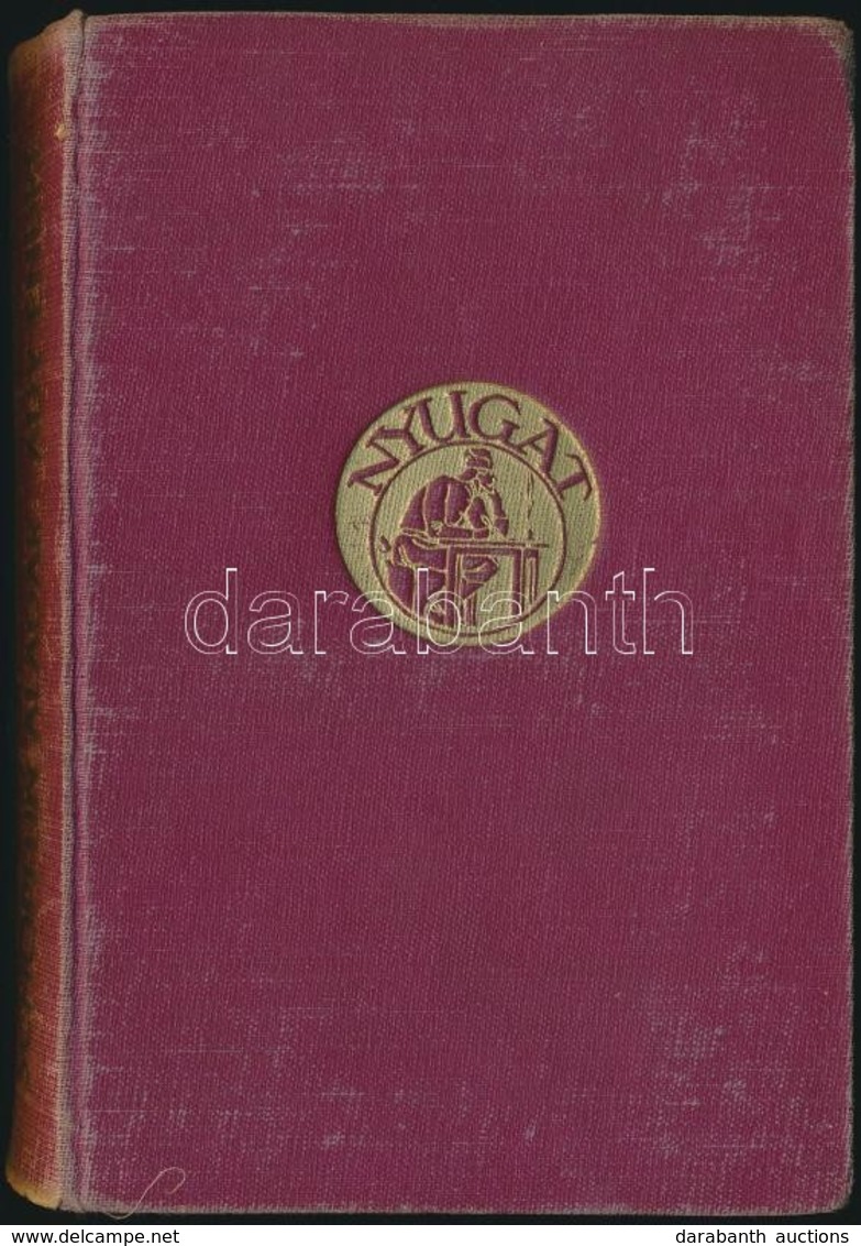 Schöpflin Aladár: Ady Endre. Bp.,[1934], Nyugat. Első Kiadás. Kiadói Kopott Aranyooztt Egészvászon-kötés. - Unclassified