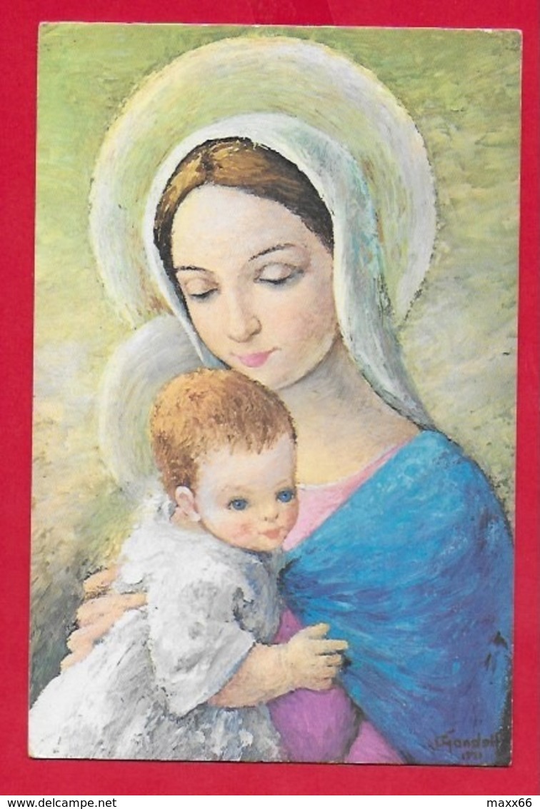 CARTOLINA VG ITALIA - Madonna Col Bimbo - Segretariato Assistenza MRI - 10 X 15 - 1972 VENEZIA - Vergine Maria E Madonne