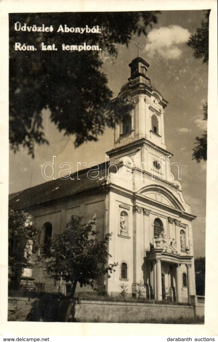 T2 1944 Abony, Római Katolikus Templom. Photo - Non Classés