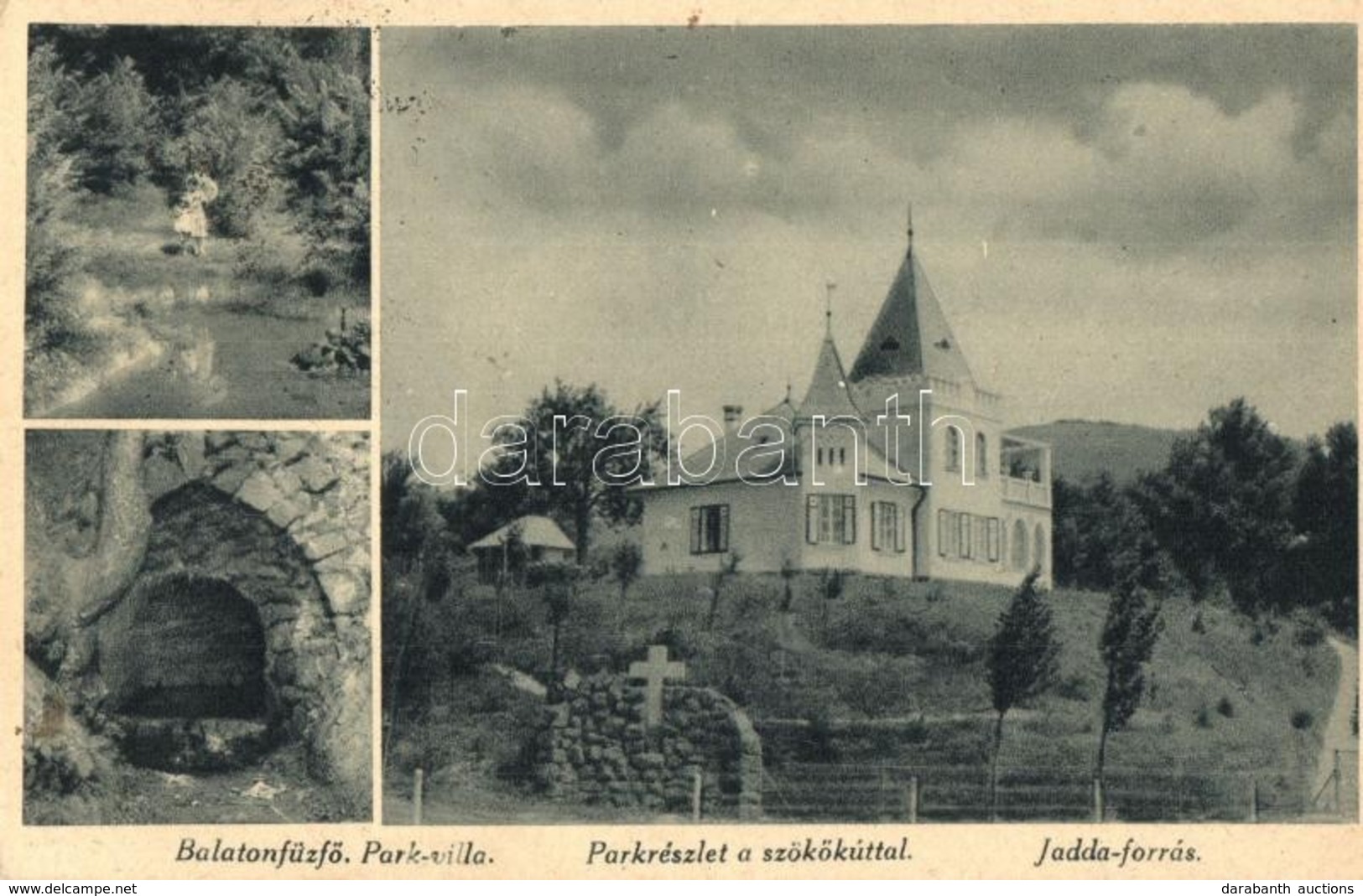 T2 Balatonfűzfő, Park Villa, Szökőkút, Jadda Forrás - Unclassified