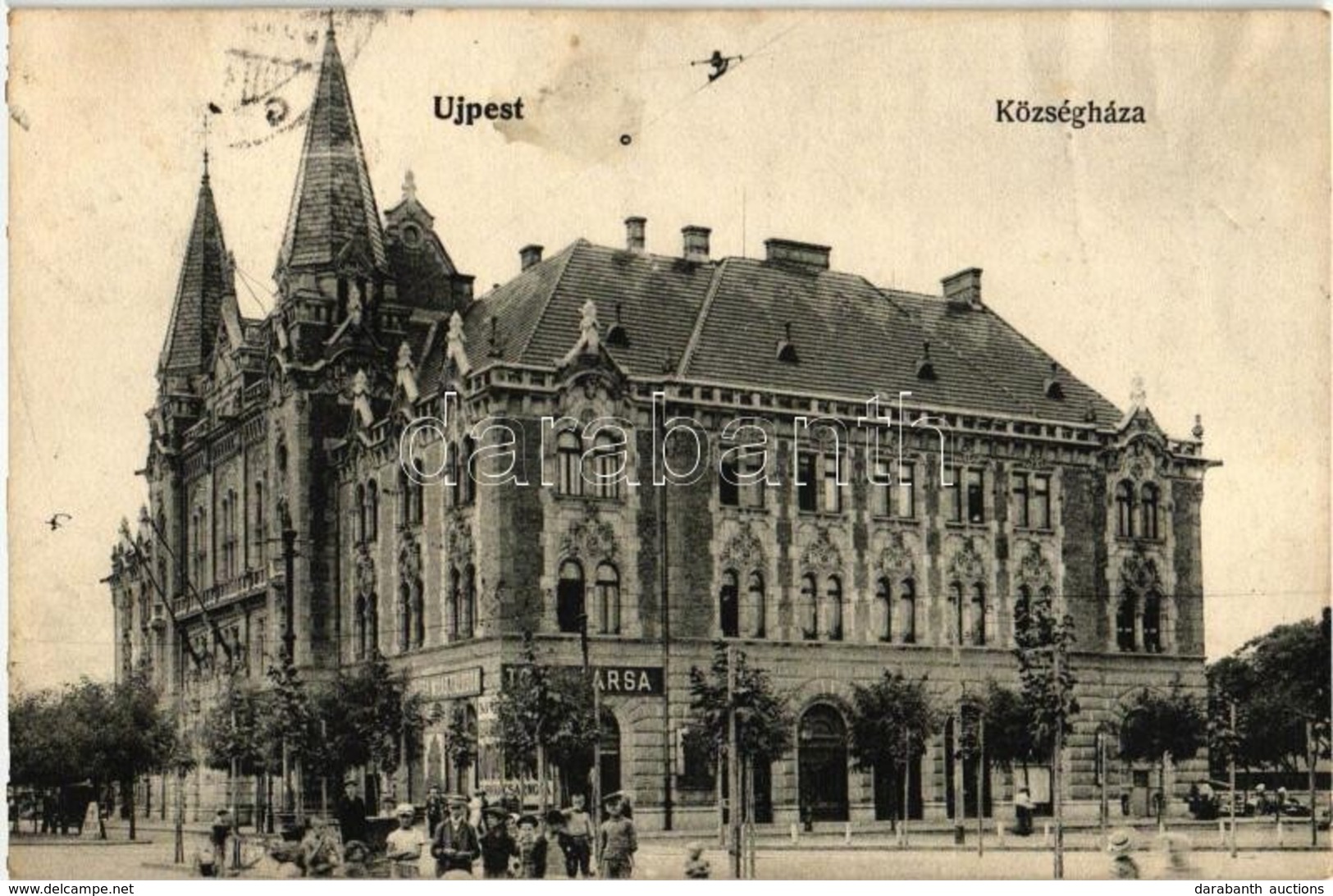 T2 Budapest IV. Újpest, Községháza, Tóth és Társa Műasztalosok - Unclassified