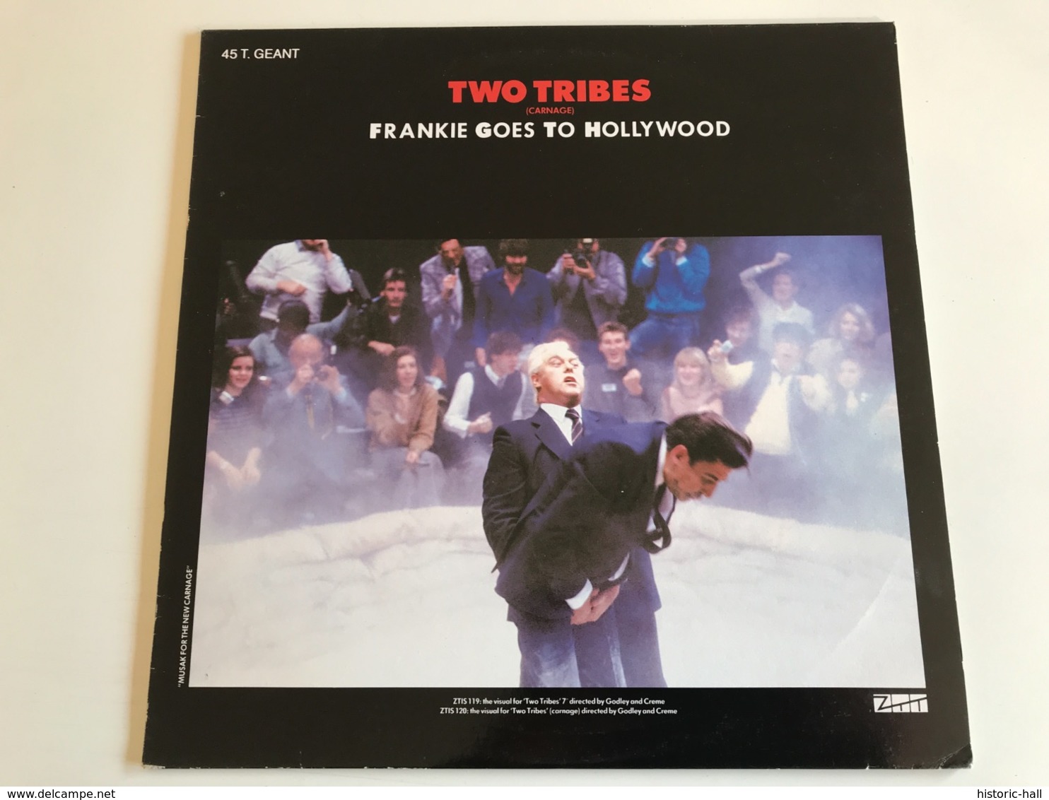 FRANKIE GOES TO HOLLYWOOD « two Tribes » MAXI 45t French Press - Rock