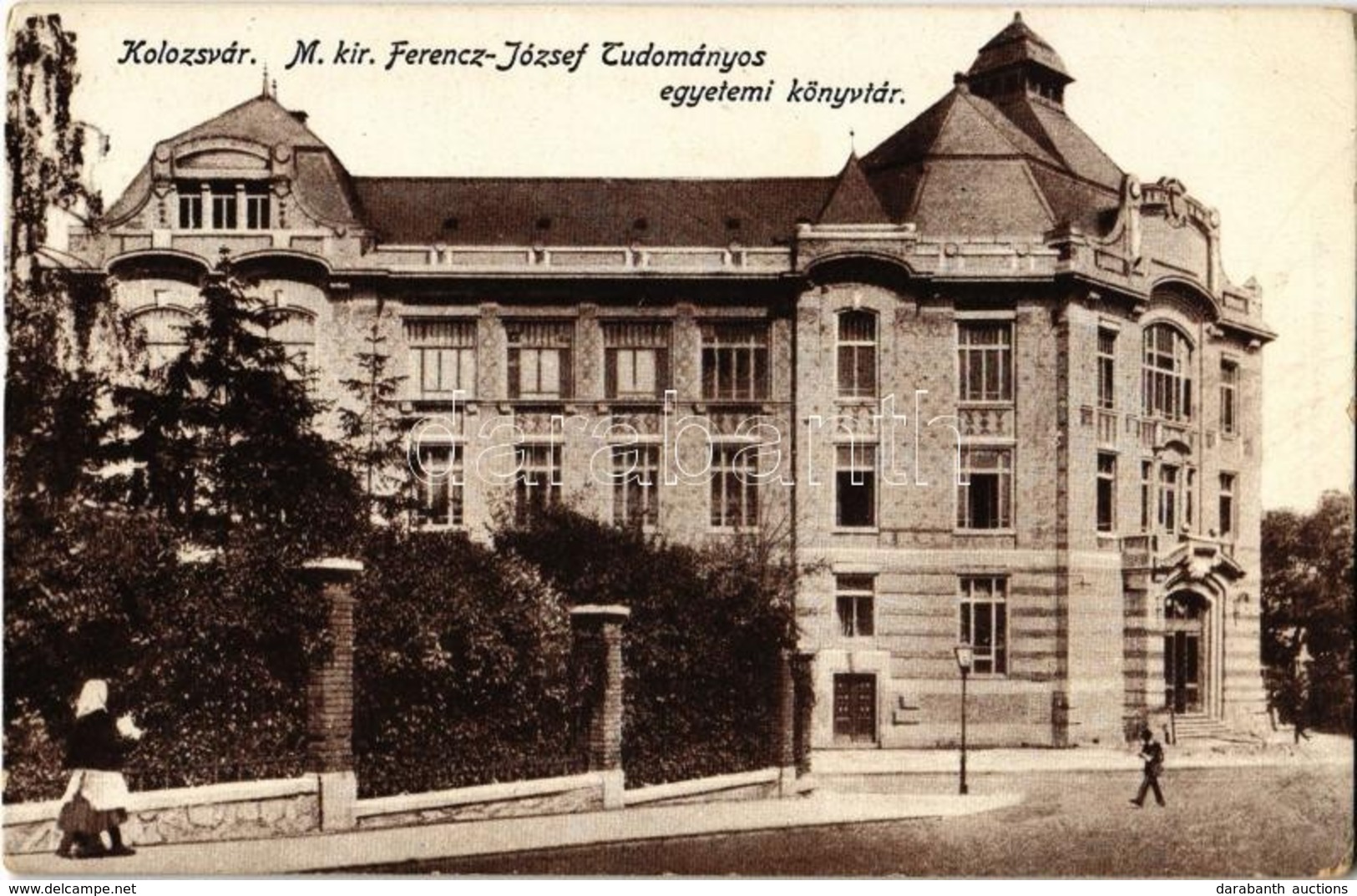 ** T2 Kolozsvár, Cluj; M. Kir. Ferenc József Tudományos Egyetemi Könyvtár / University Library - Ohne Zuordnung