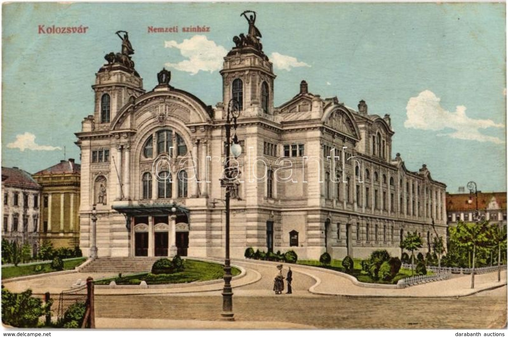 T2/T3 1914 Kolozsvár, Cluj; Nemzeti Színház / National Theatre (EK) - Ohne Zuordnung
