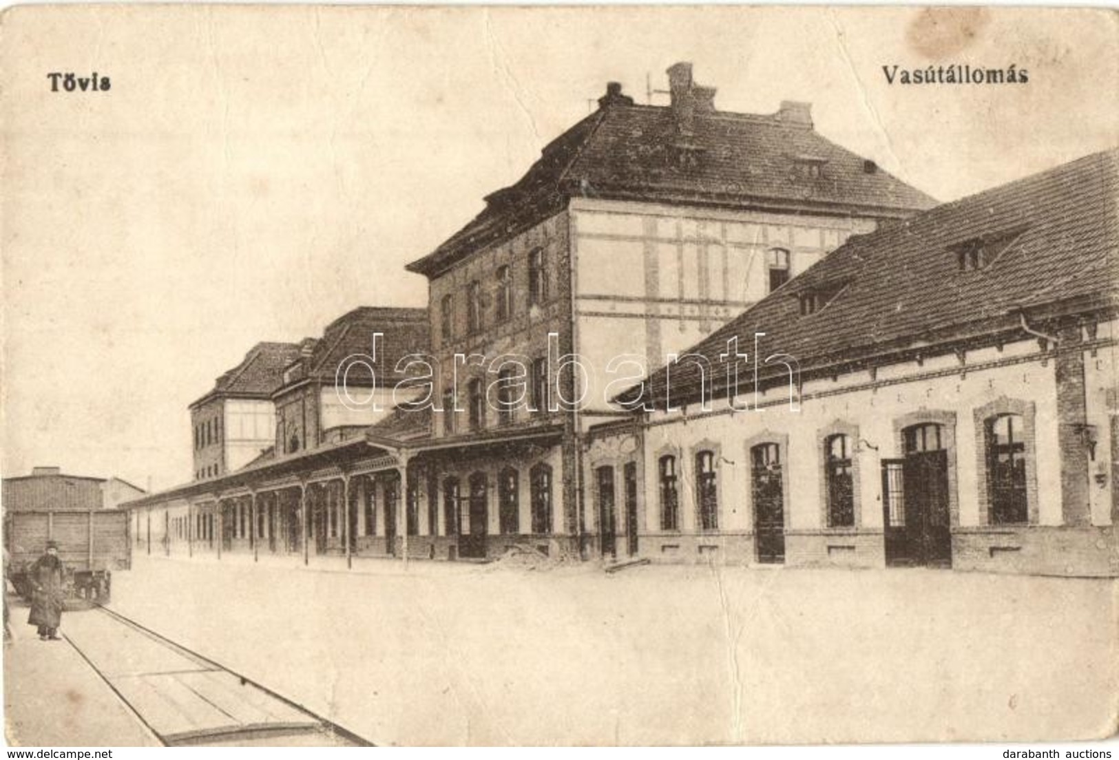 ** T3 Tövis, Teius; Vasútállomás / Bahnhof / Railway Station (fa) - Ohne Zuordnung