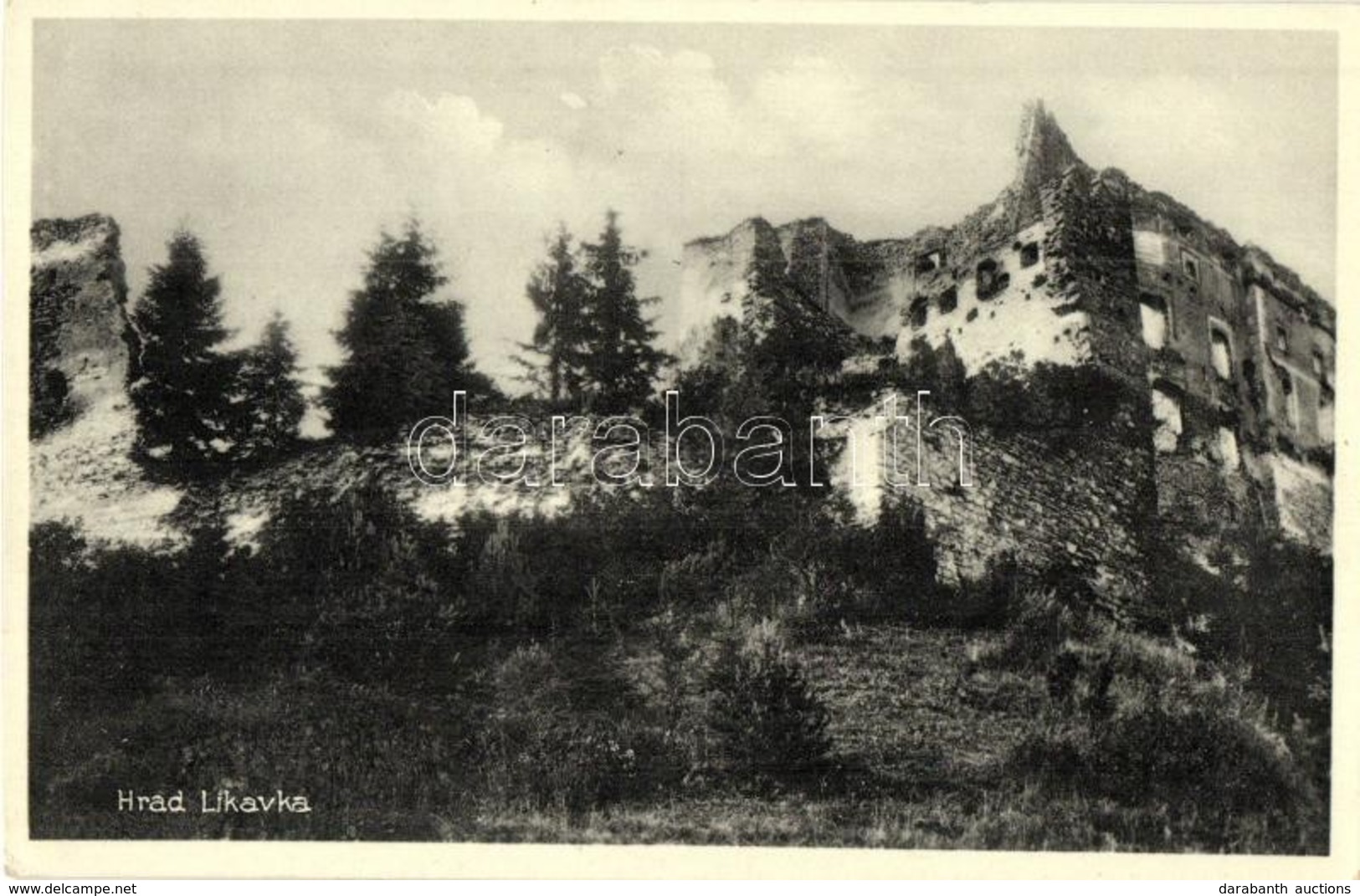 T2 Likavka, Likava (Rózsahegy, Ruzomberok); Várrom / Likavsky Zámok / Castle Ruins - Ohne Zuordnung