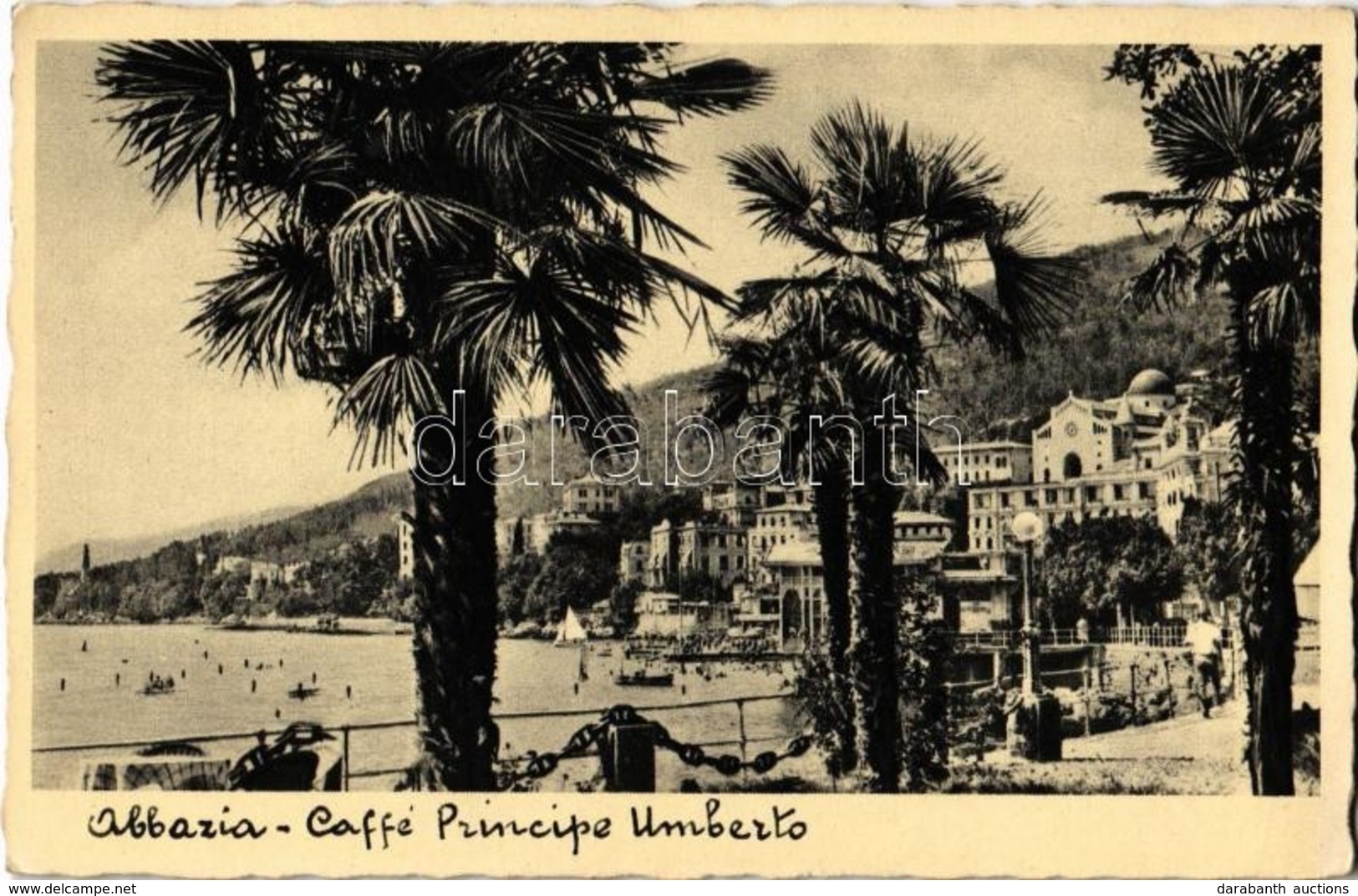 ** T1/T2 Abbazia, Opatija; Caffé Principe Umberto - Unclassified