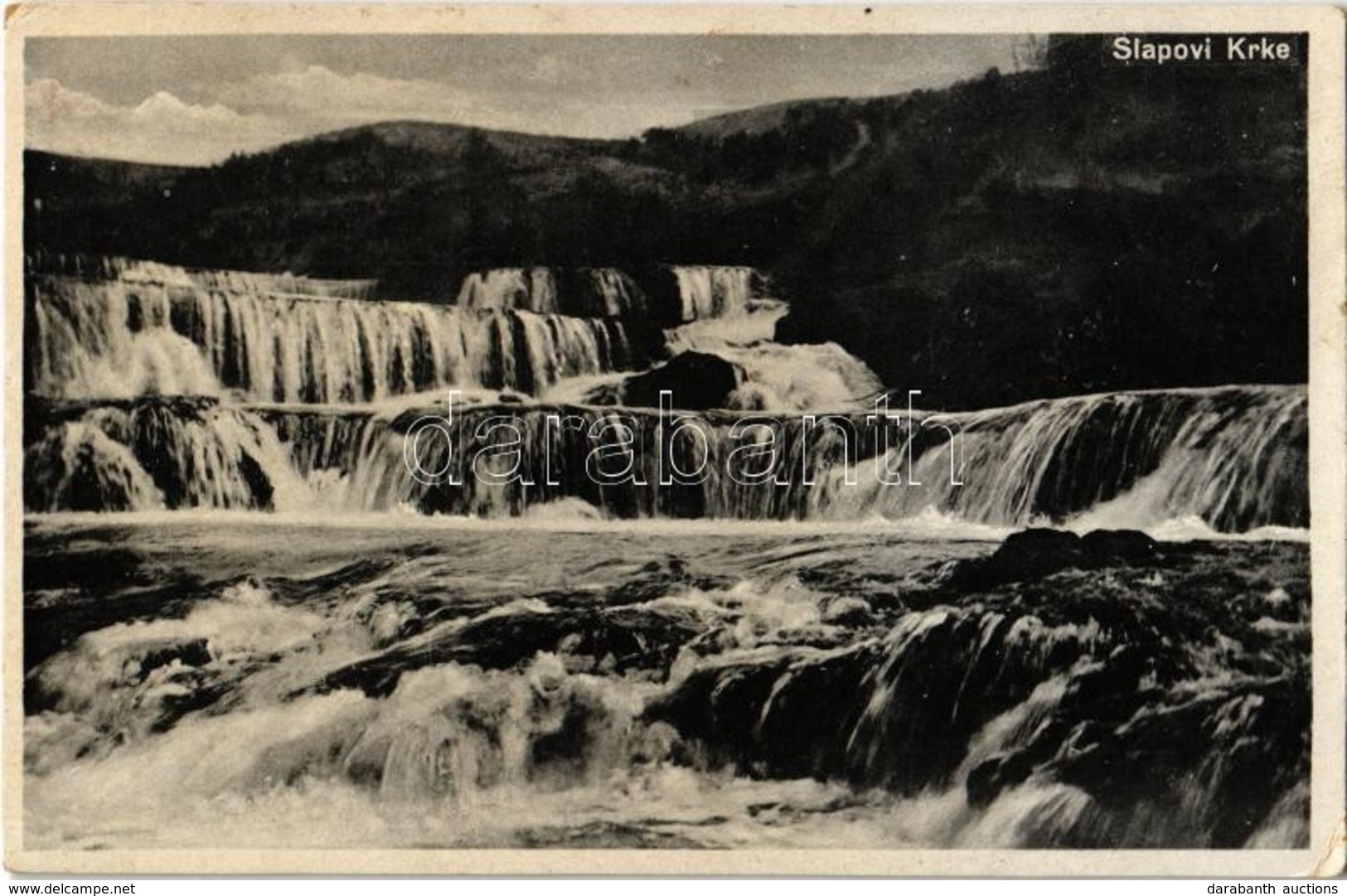 T2/T3 1934 Slapovi Krke / Krka Waterfalls (EK) - Zonder Classificatie